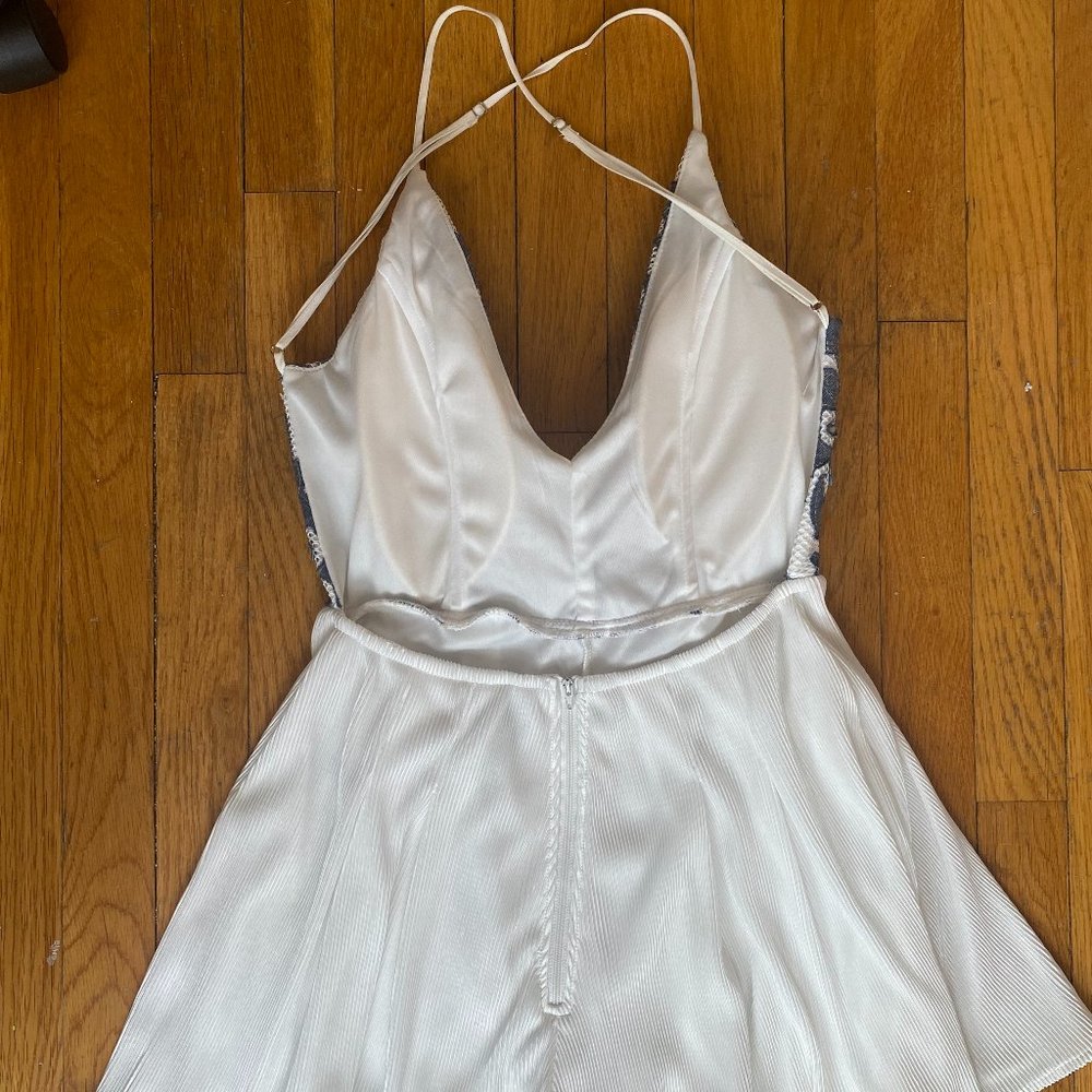 Open Back Romper - Picture 2 of 3
